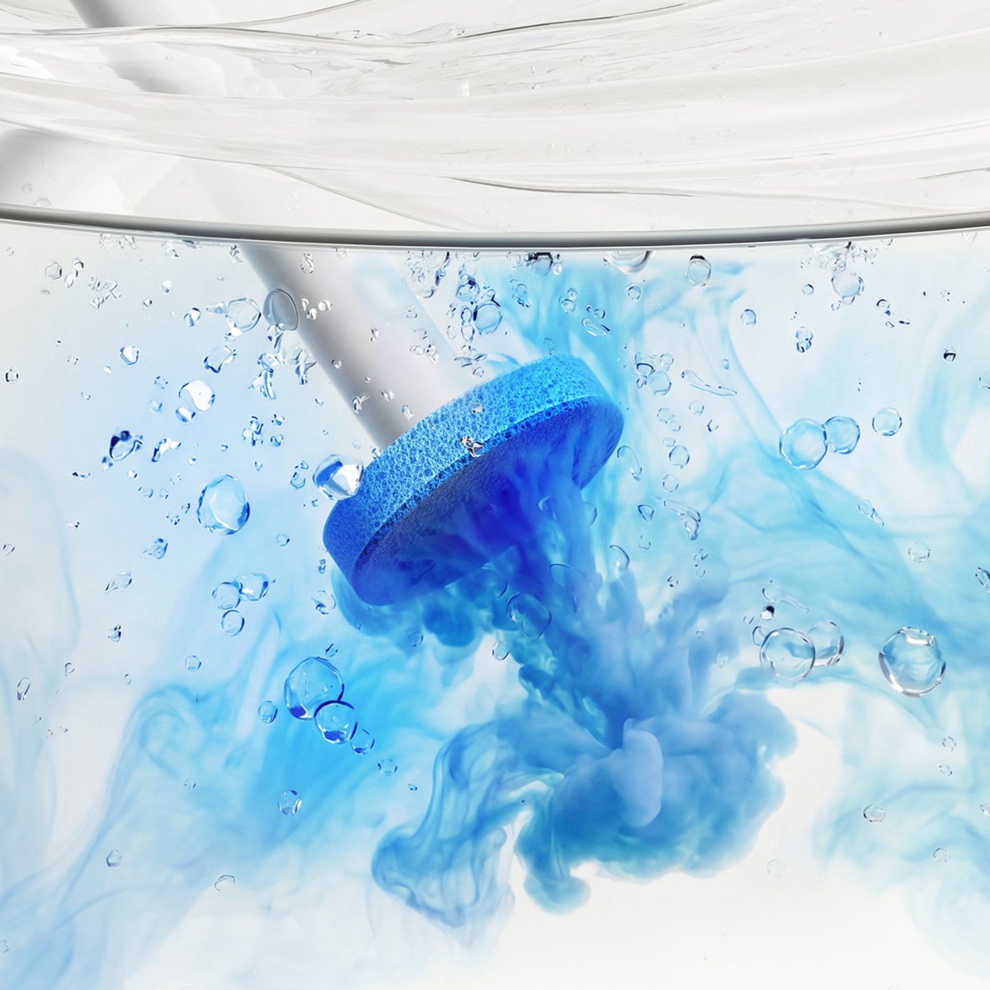 Suction Cup Visible Disposable Toilet Brush