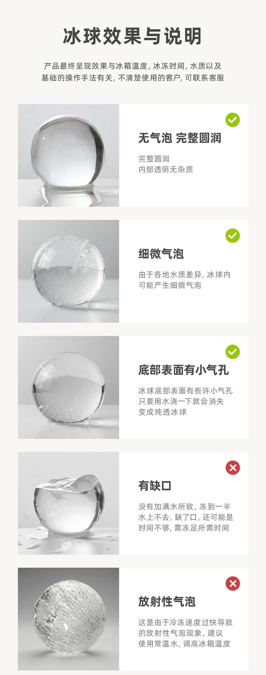High-Transparency Large Ice Ball